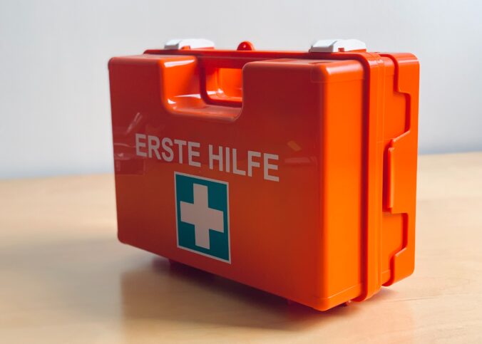 Inhalt Erste Hilfe Kasten