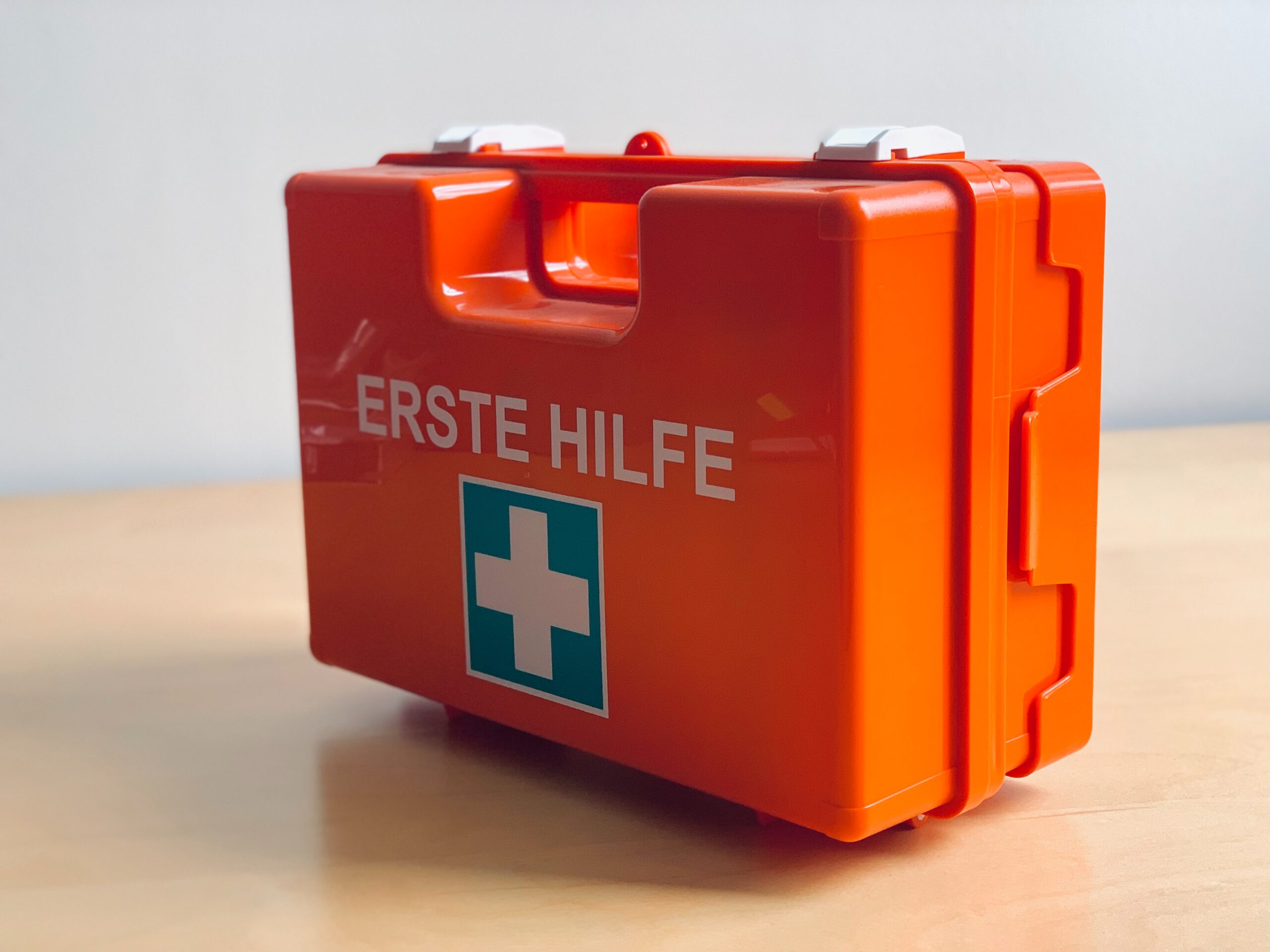 Inhalt Erste Hilfe Kasten
